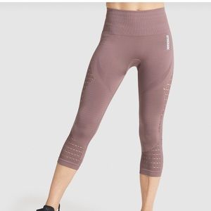 Gymshark Energy +  Seamless Cropped Leggings